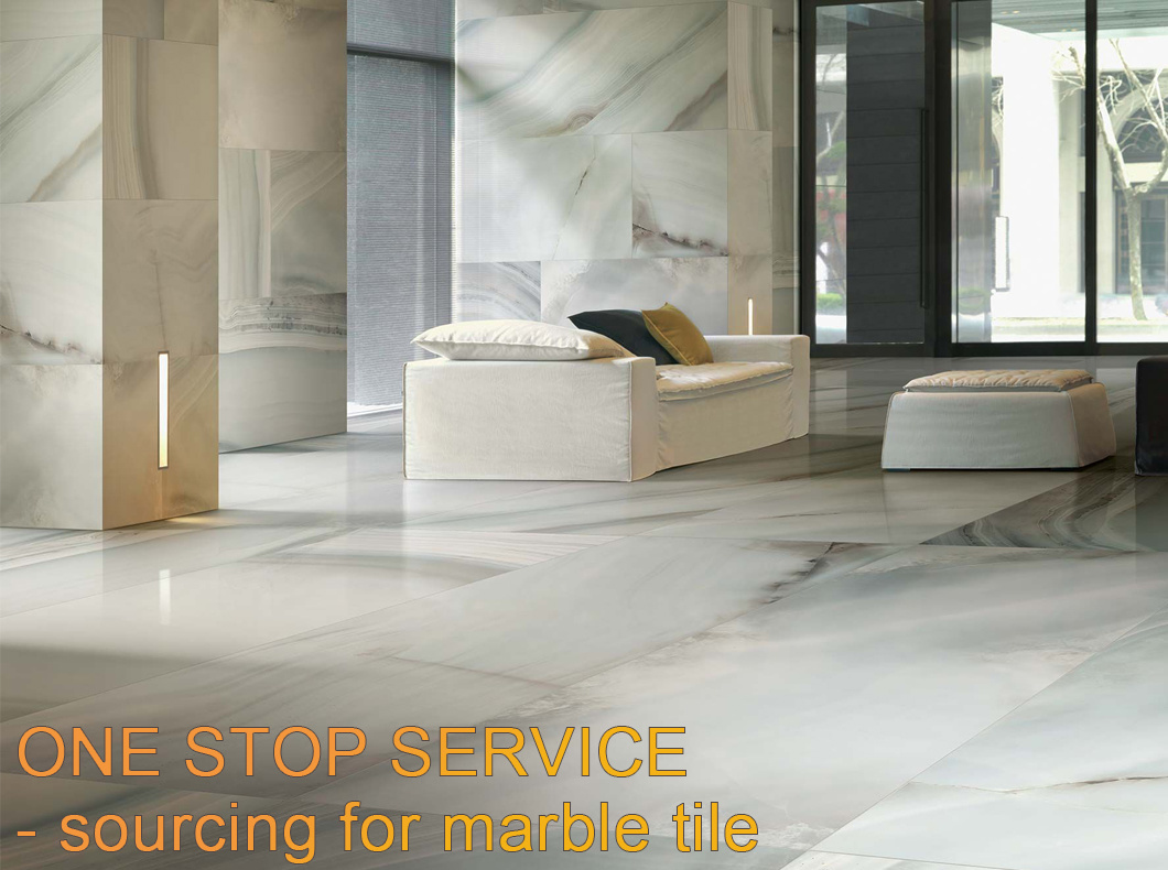 Home Decorative Imitation Marble Polished Glazed Ceramic Tile Kitchen Flooring