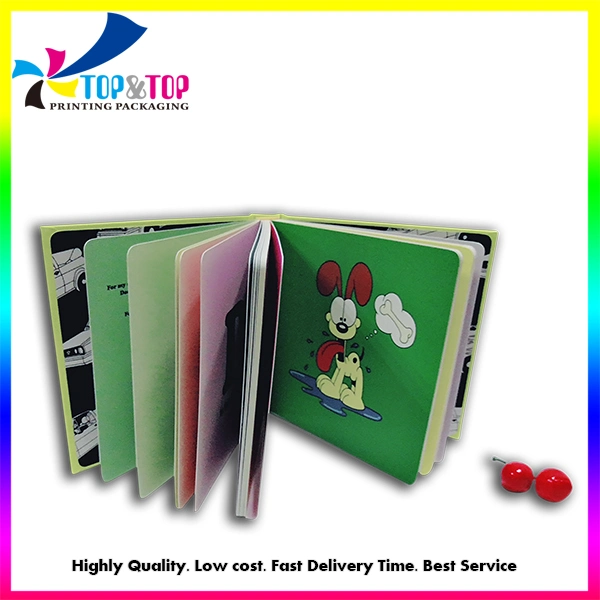Custom Alice Story Book Hot Stamping Printing Full Color Hardcover Children Board Book Printing Service