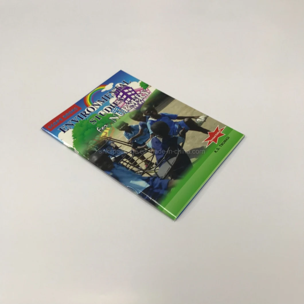 Printing Service for Children Book 4c/4c Gloss Lamination Softcover with Saddle Stitch