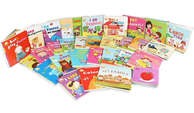 Book Printing Service Custom Print Children Book Board Book