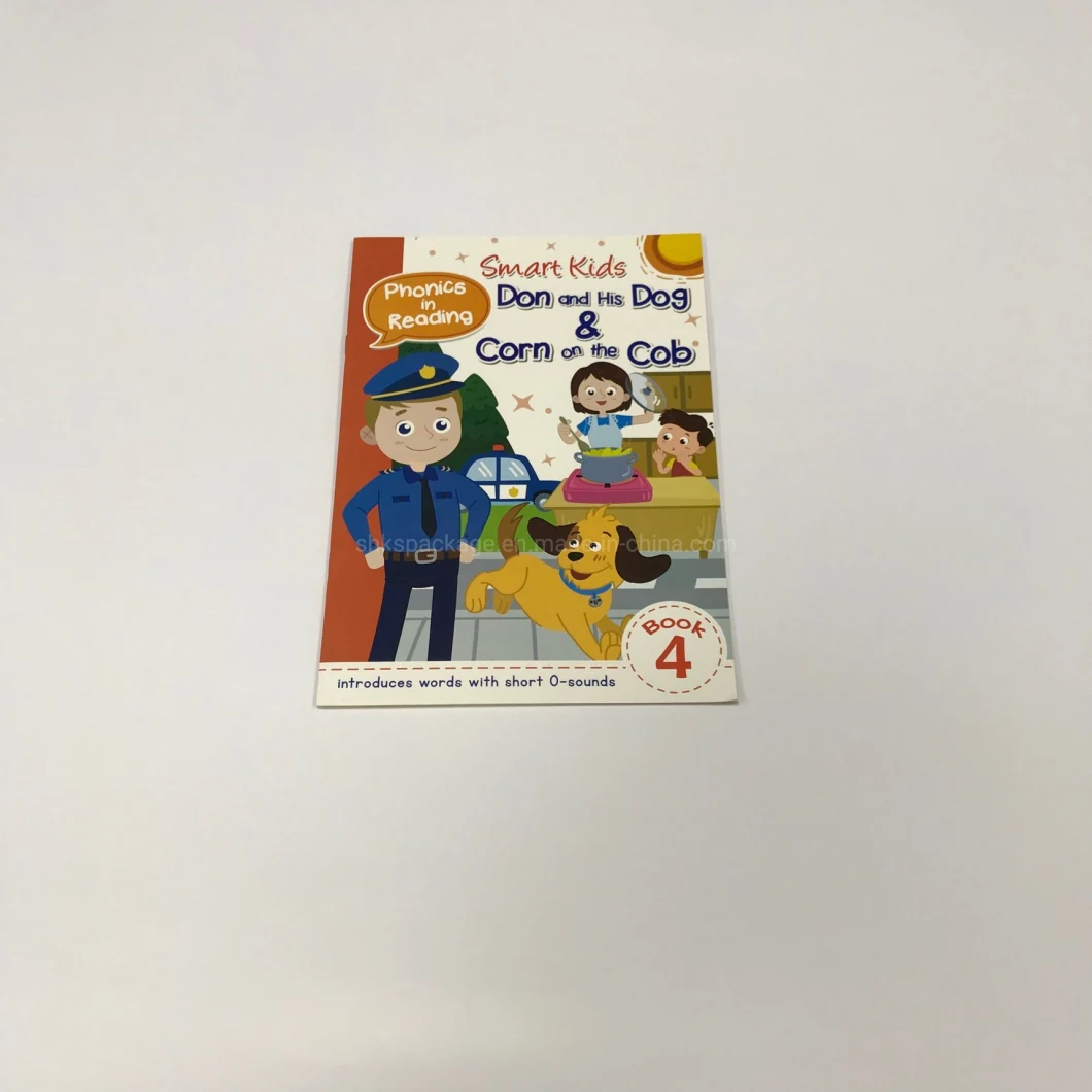 Professional Printing Service for Children Book 4c/4c Gloss Lamination Softcover