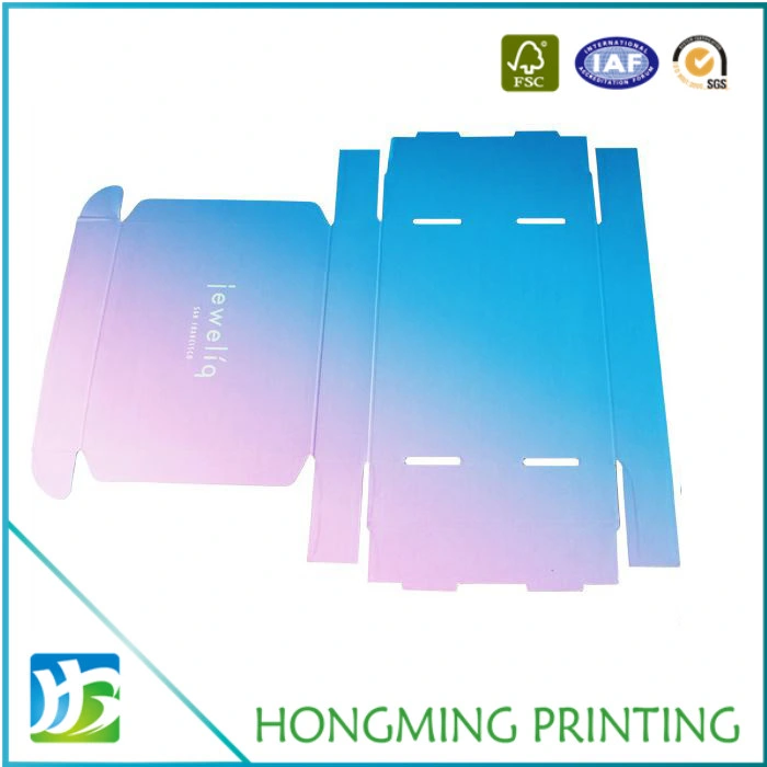 Custom Logo Printing E Flute Corrugated Box for Clothes Packaging