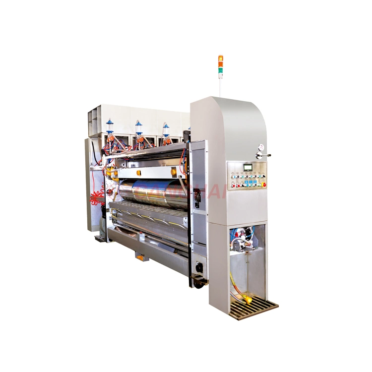 Pizza Box Flexo Printing Slotting Die Cutting Machine for Corrugated Box