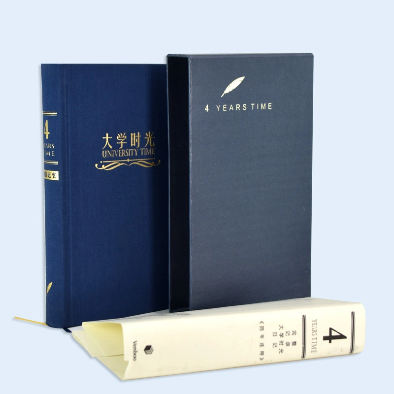 Hard Cover Soft Cover Note Book with Ribbon Printing Lines