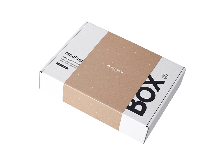 Custom Size Printing Color Universal Clothing Sock Cosmetic Mailing Shipping Packaging Gift Corrugated Carton Paper Box