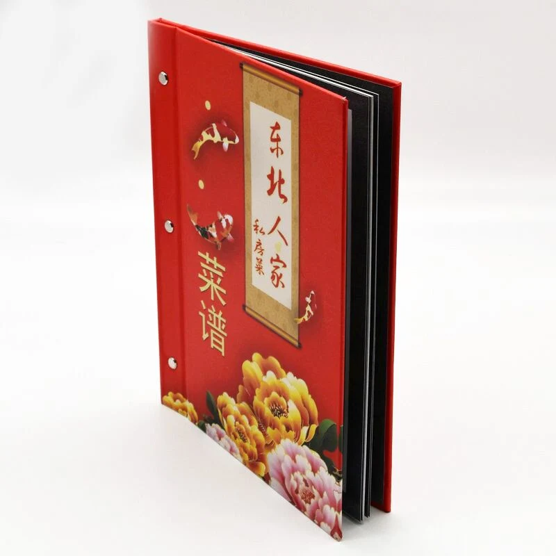 Restaurant Food Menu Custom Book Printing