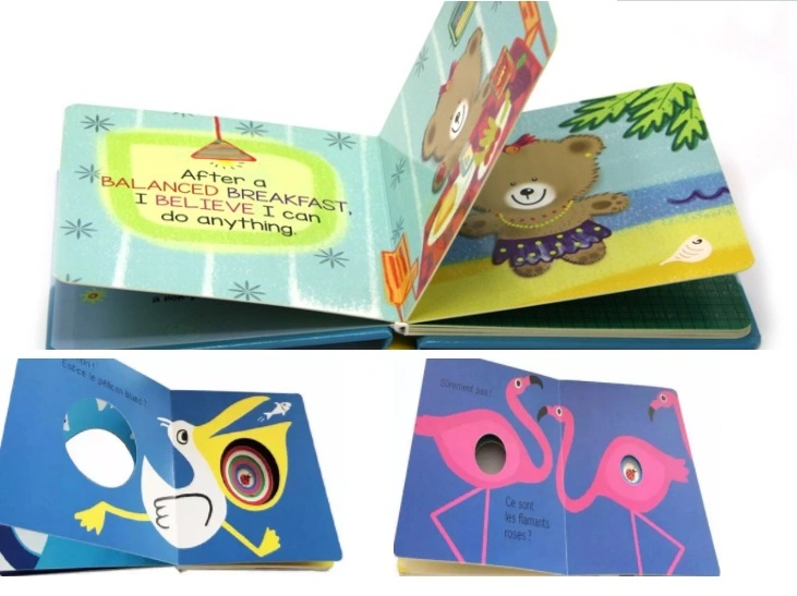 Custom China Service Children Cardboard Book Printing High Quality Children's Books