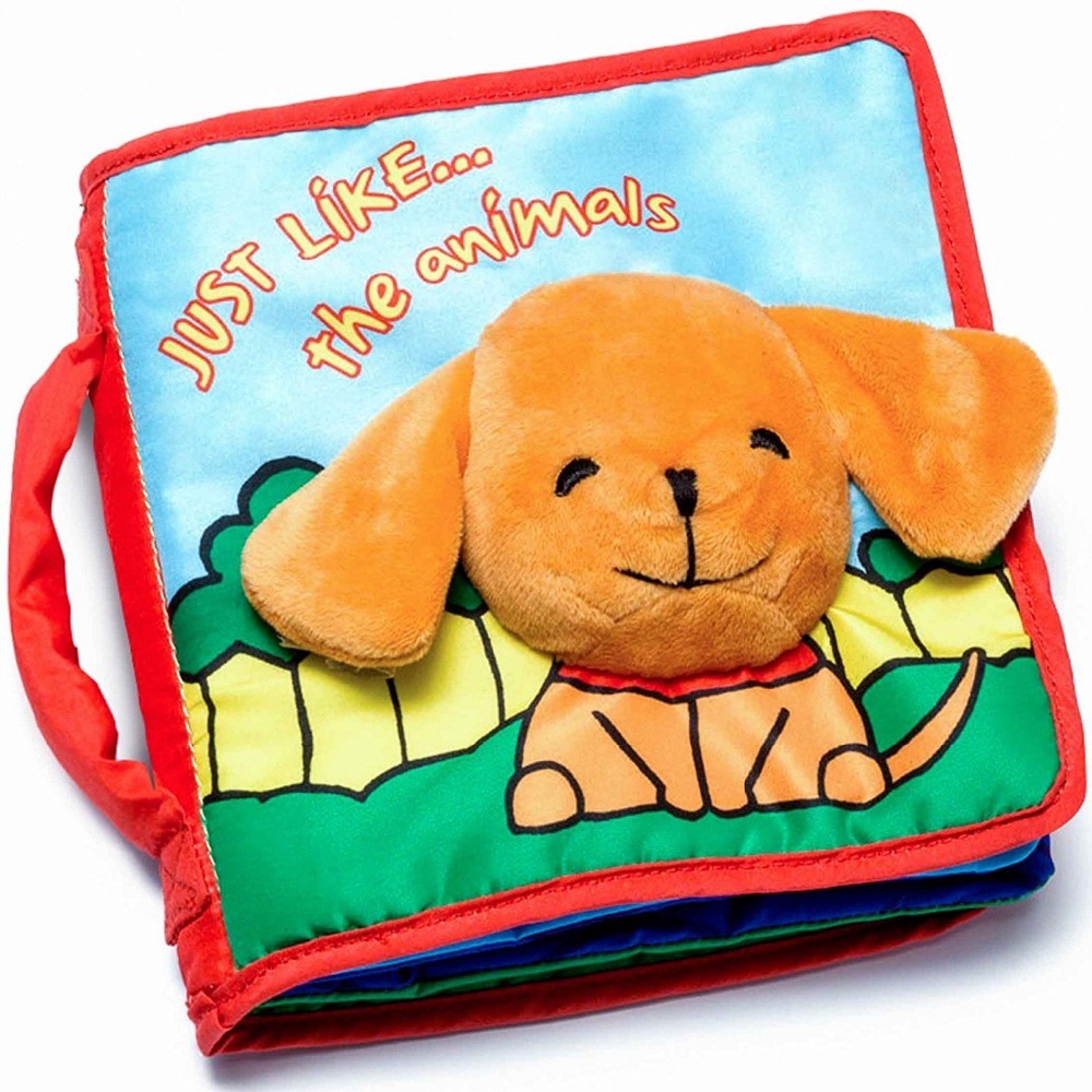 Customized Baby Educational Cloth Book Soft Color Fabric Book