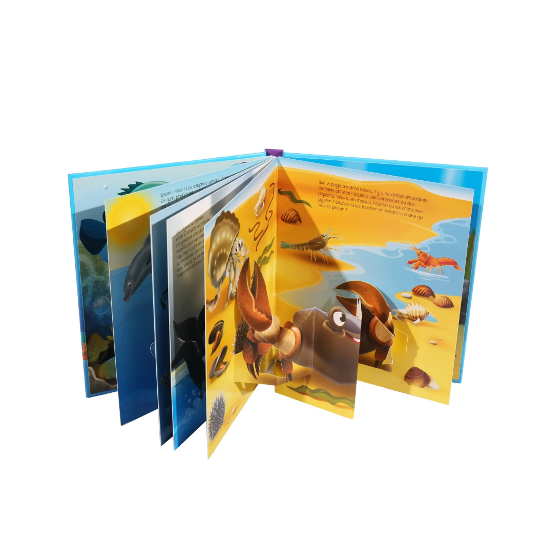 Full Color Printing Case Bound Children Board Book -Factory
