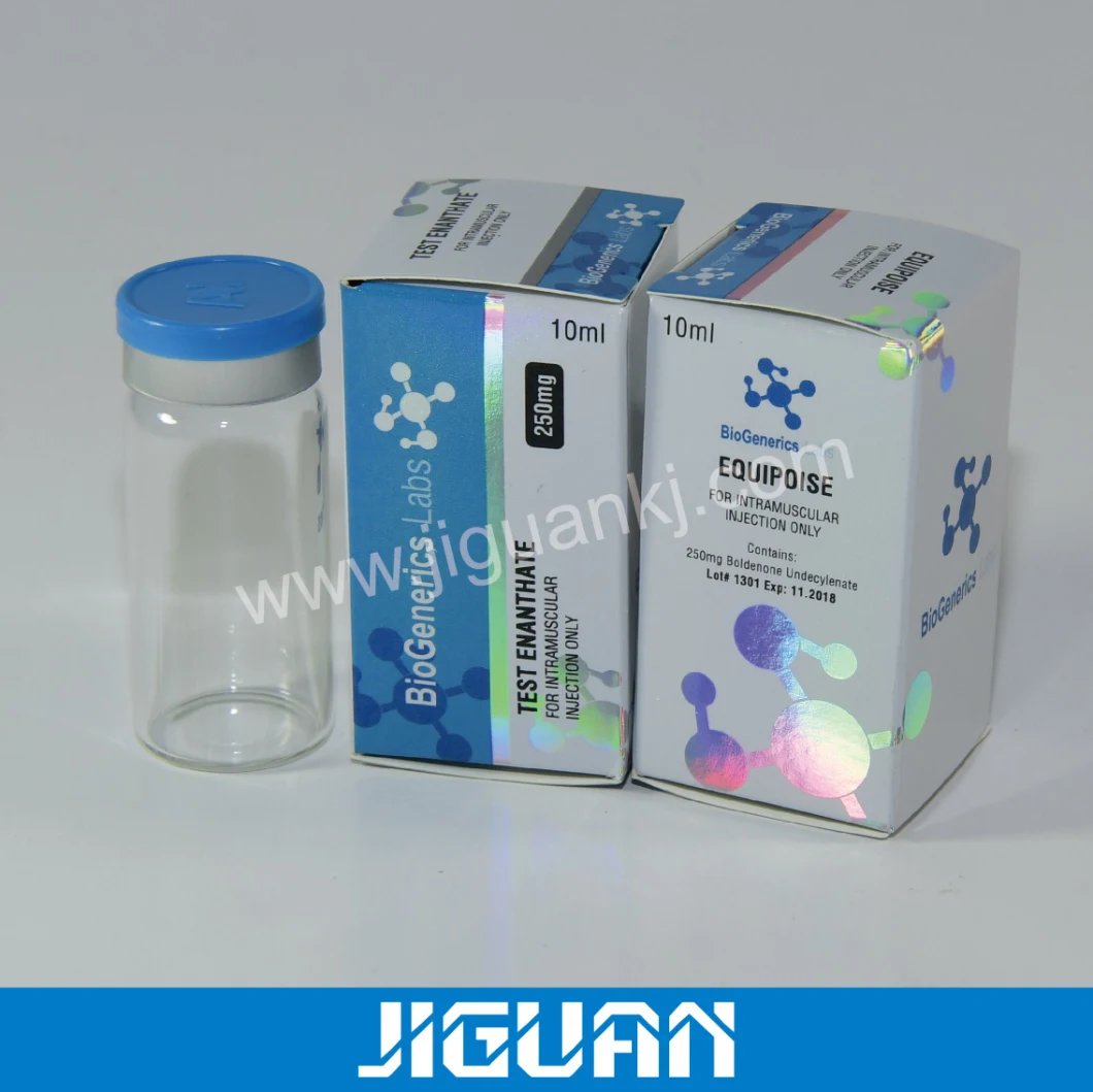 Custom Printing 10ml Vial Package Folded Small Packing Paper Box