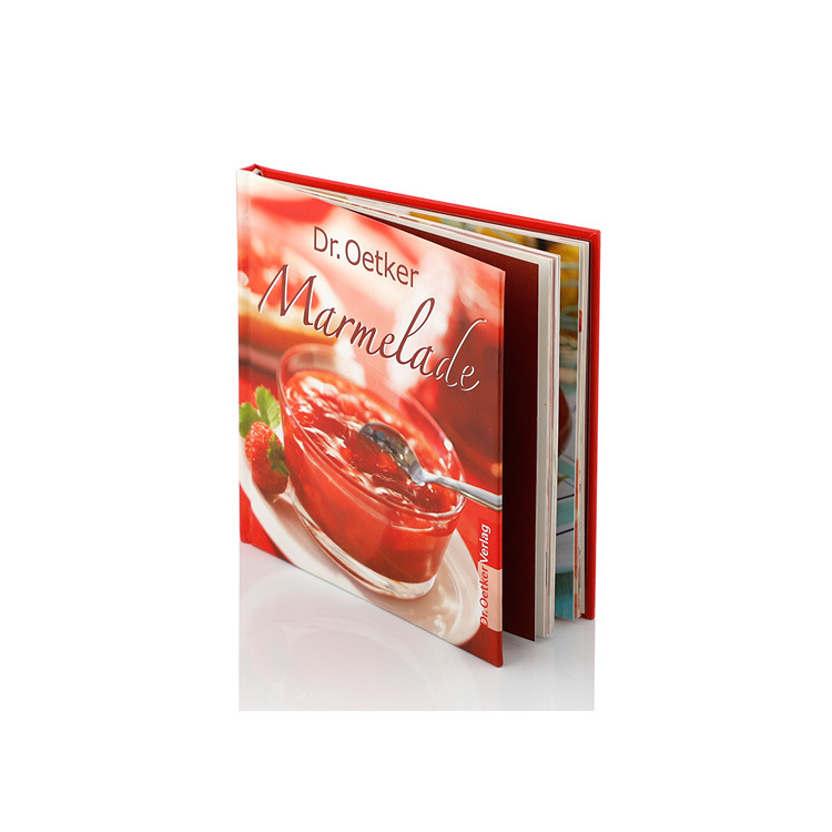 High Class Professional Hardcover Food Menu Cook Book Recipe Printing Cooking Brochure Printing Book