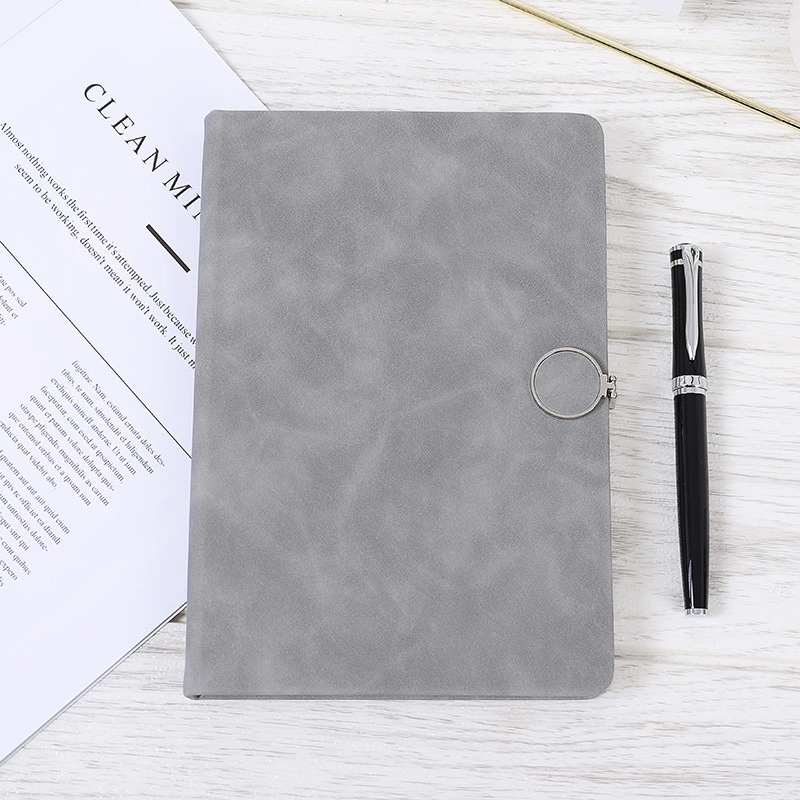 Magnetic Clip Notebook School Planner Custom Jotter Rule Line Printing Customize Diary Notebook