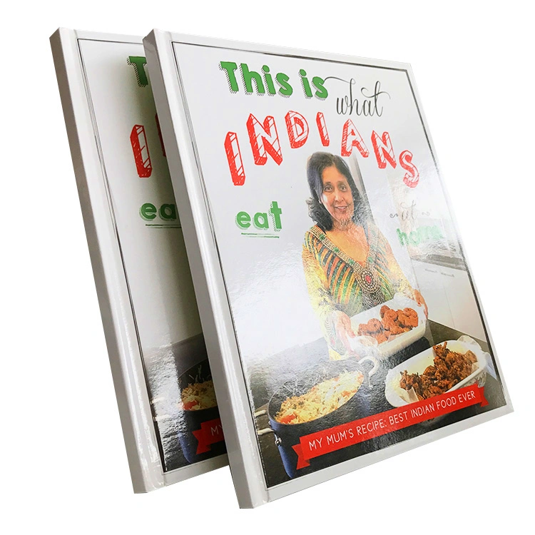 Art Paper Food Menu Cooking Book Recipe Printing