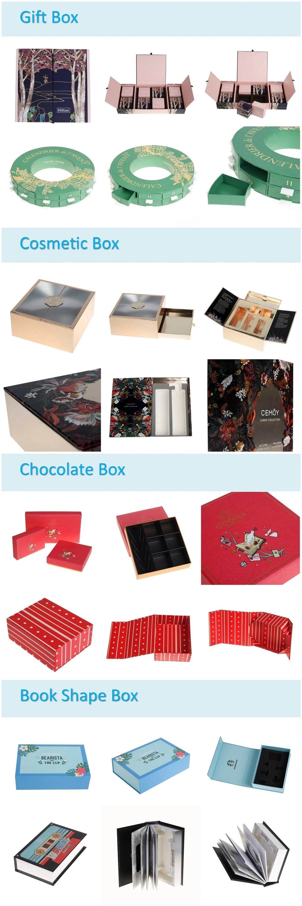 Cosmetic Art Paper Packaging Printing Paper Packaging Box (with EVA)