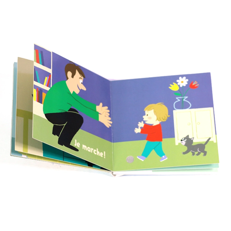 Custom Printing Die Cutting Child Book Children Educational Board Book