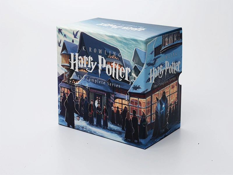 Factory Selling Harry Potter Complete Series Book Packaging Box Book Paper Container Carton Box