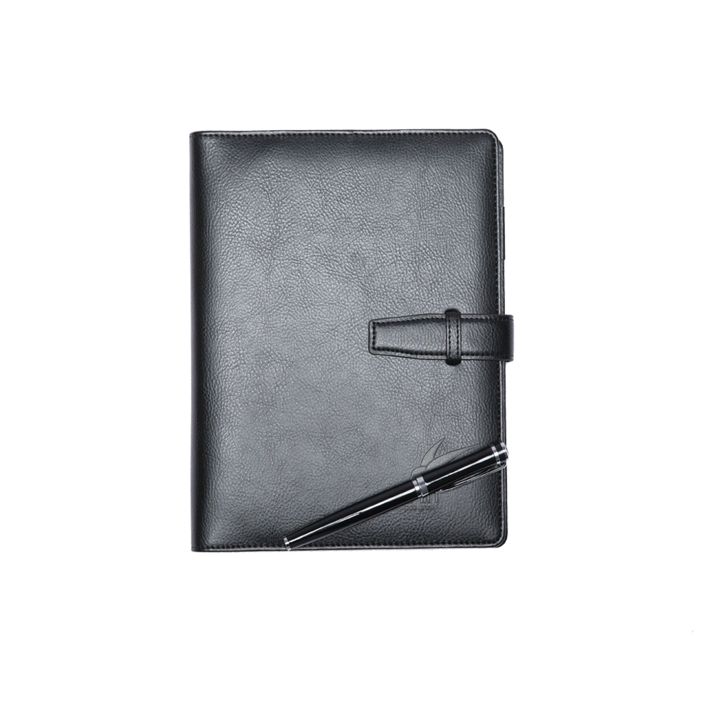 Custom Office A5 Ring Binder PU Leather Diary Notepad Notebook