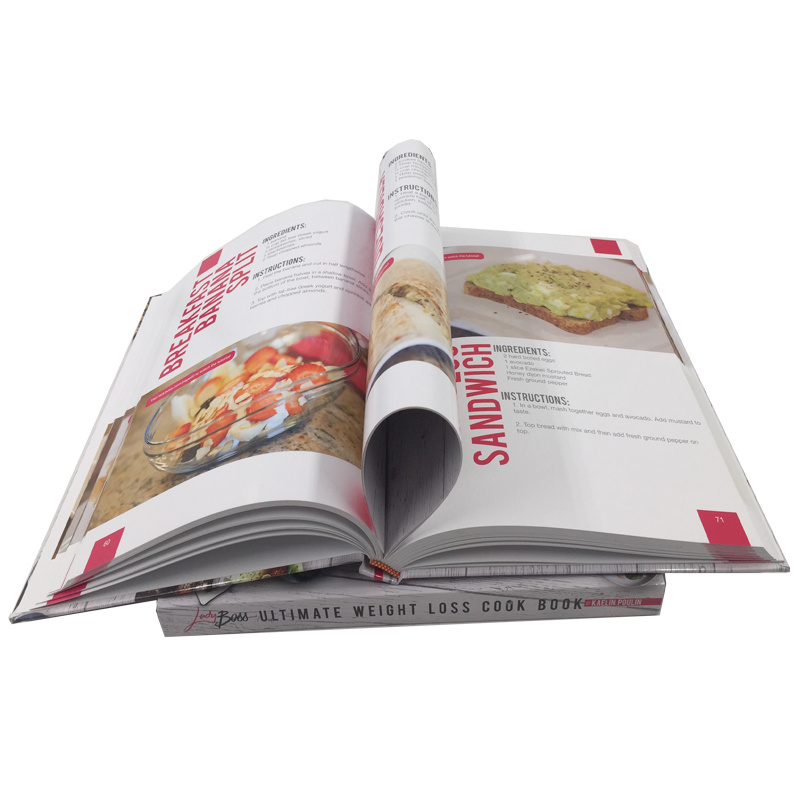 Customized A4 Hard and Softcover Book/Booklet/Magazine/Brochures Printing Service