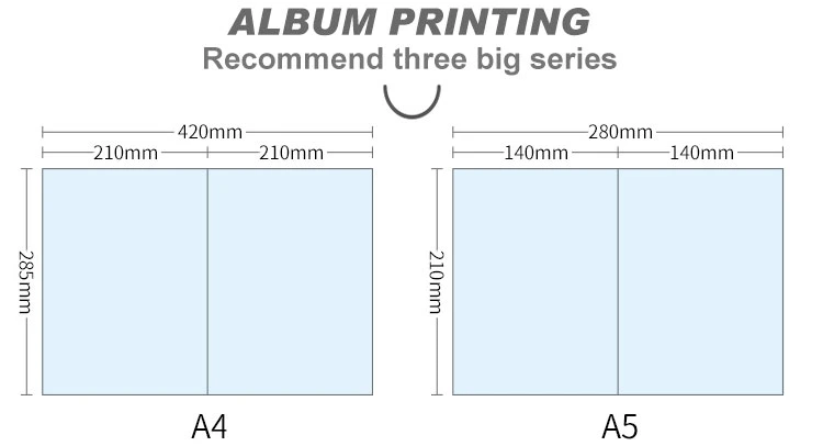 Full Color Folding Paper Brochures Accordion A4 Brochure