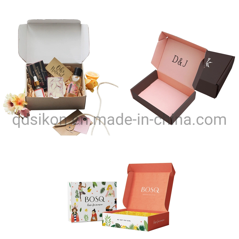Printed Rigid Postal Mailer Box Cosmetic Gift Packaging Box