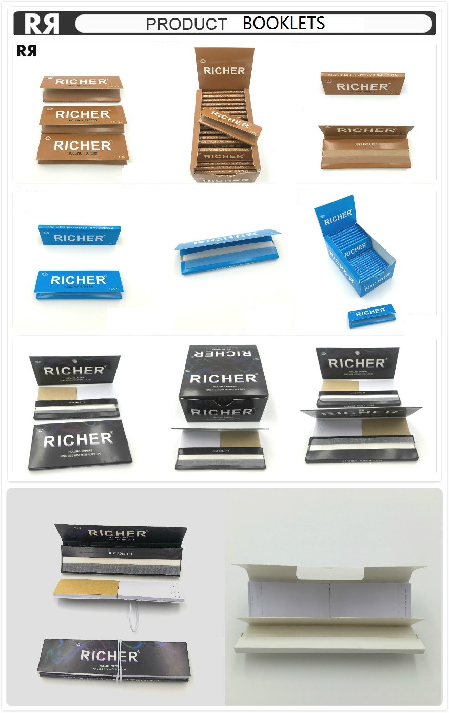 Richer Custom Package Printing Rolling Papers