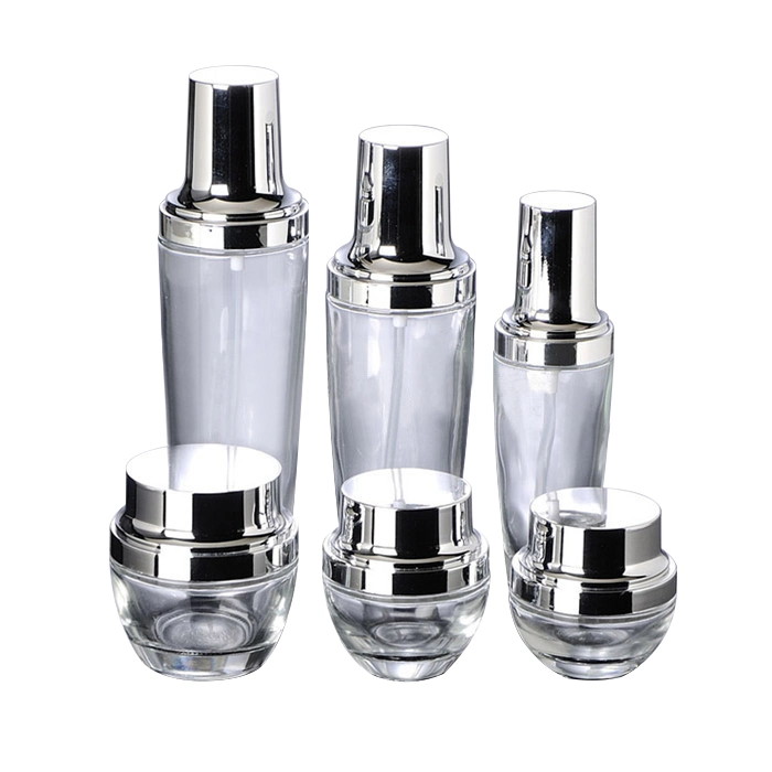 50g Custom Body OEM Bottle Logo Surface Cosmetic Packaging Cream Cosmetic Glass Jar