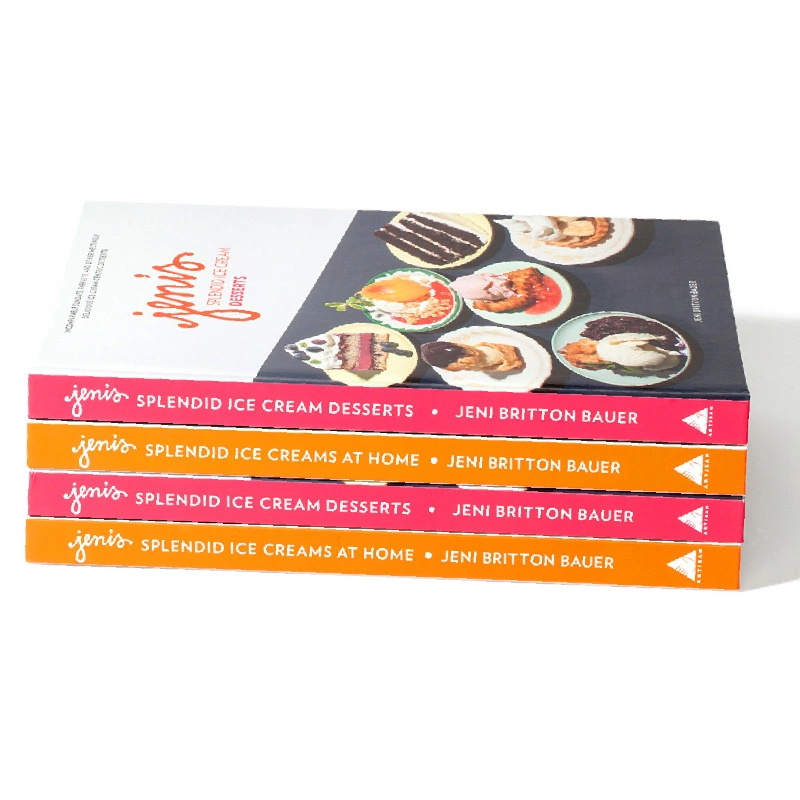 Luxury Food Menu Cooking Book Full Color Recipe Book Printing Services