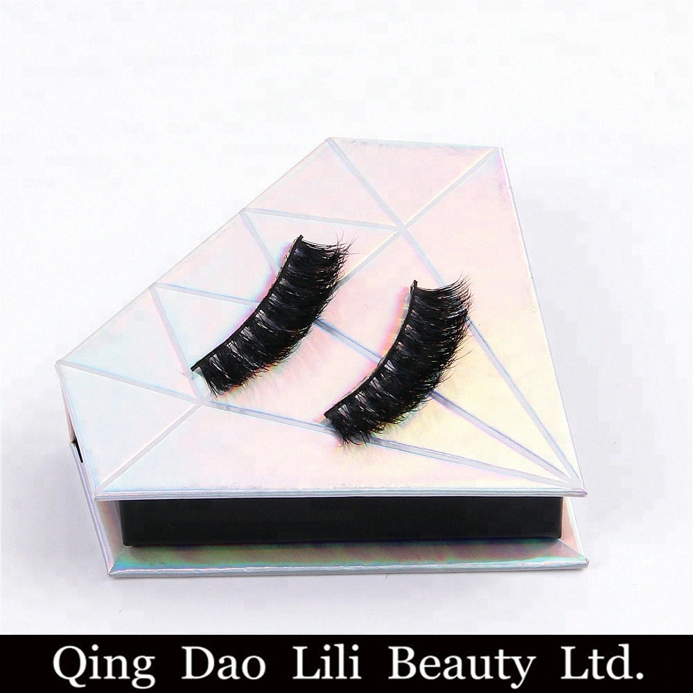 Eastmermaid Soft Strip Lashes Custom Box Print Private Label Luxury Bling Boxes 3D Silk Eyelashes