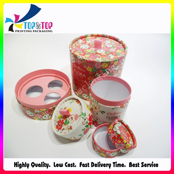 Manufacturer Printing Round Cylinder Box for Gift/Cosmetic/Perfume/Storage/Food/Promotion