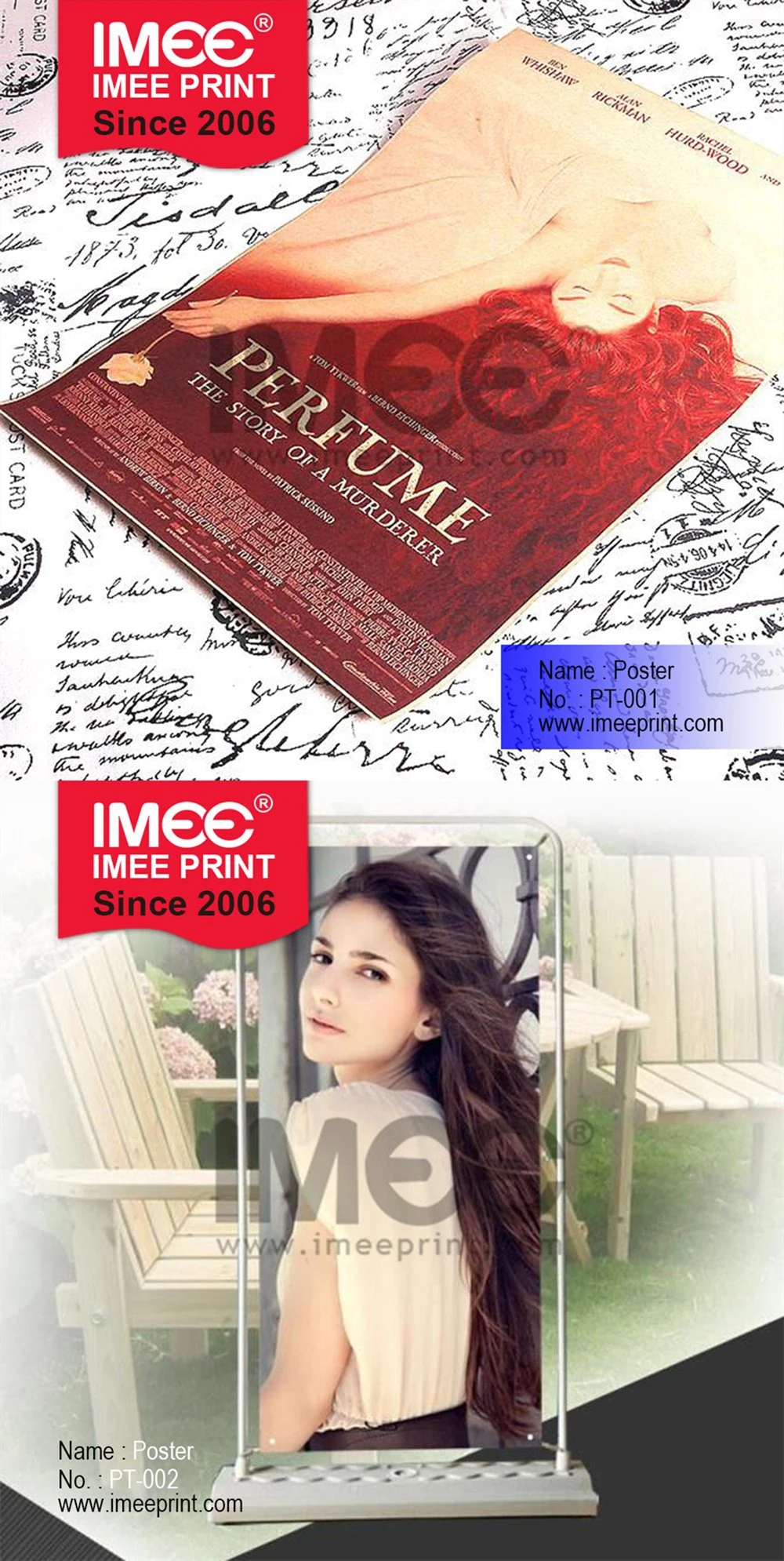 Imee Printing Custom China Printed Cheap Poster