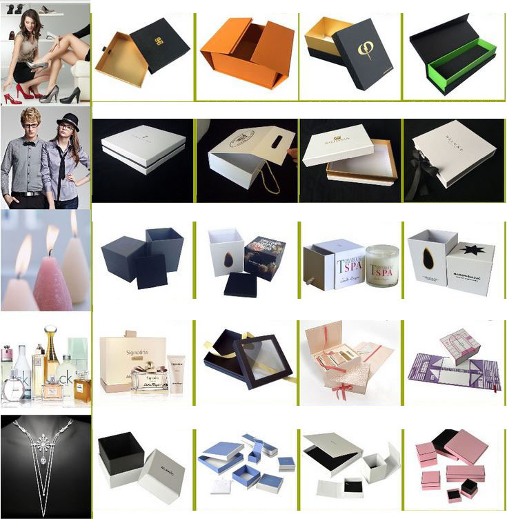 Luxury Custom Magnetic Cardboard Individual Cosmetic Set Packaging Gift Box with Dividers