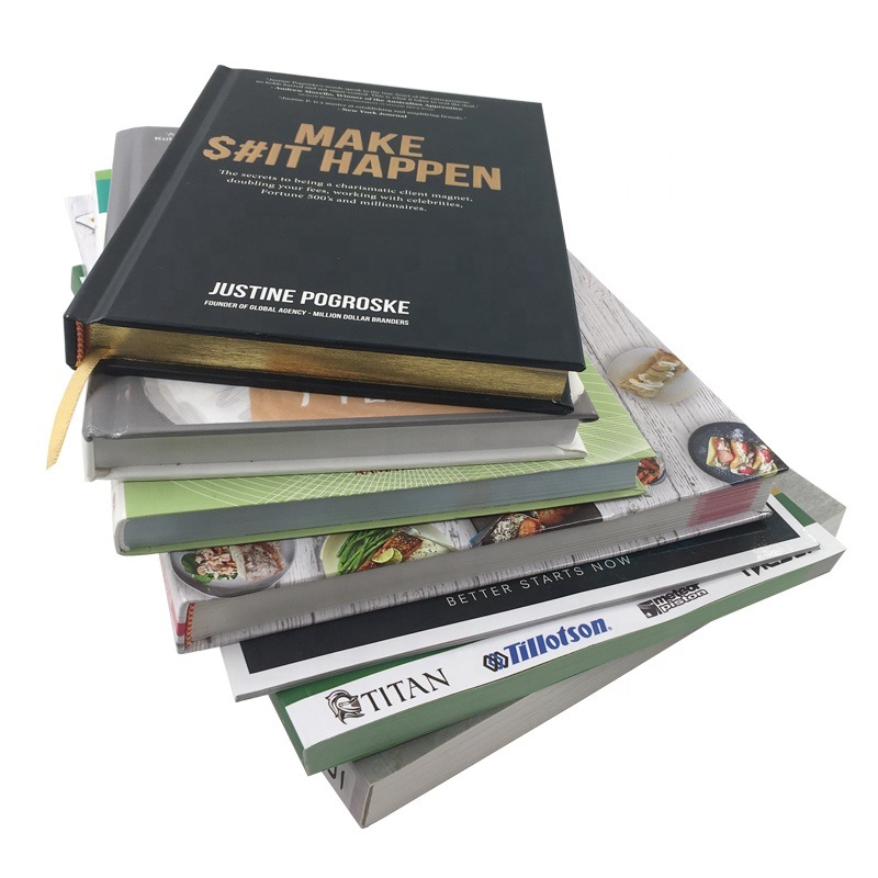 Customized A4 Hard and Softcover Book/Booklet/Magazine/Brochures Printing Service