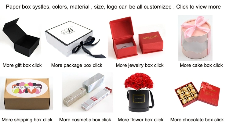 Custom Print Black Ship Box with Logo Corrugated Box Shipping Shipping Mailer Box