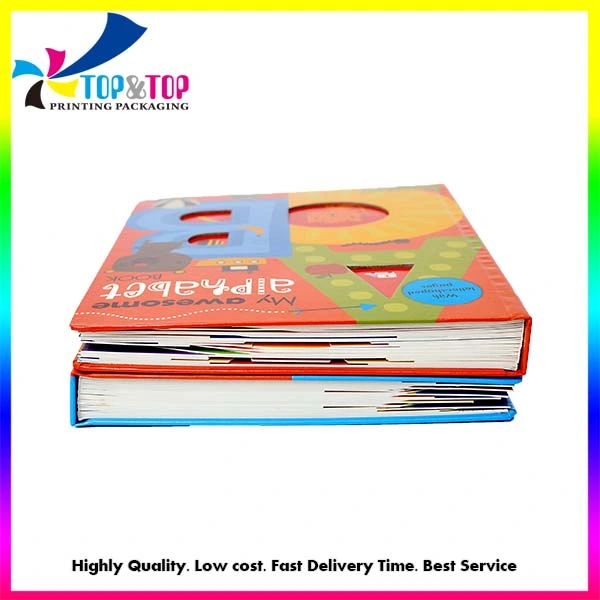 Perfect Binding Kids Learning Study Book Hardcover Comic Board Book Printing