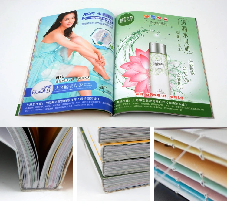 Manufacture Printing Magazines, Books, Brochures, Menu and Catalogue