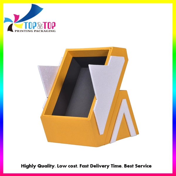 Munafacturer Custom Rectangle Cardboard Laser Cut Box Cosmetic Packaging Paper Gift Storage Box