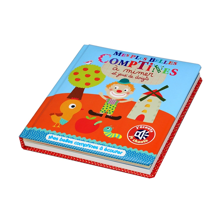 Hard Cover Colorful Custom Printing A4 Hardcover Children Activity Story Book