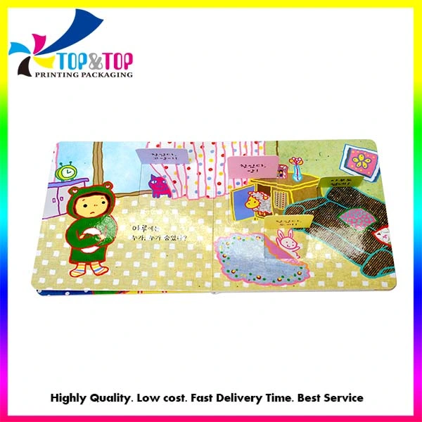 OEM Wholesale Colourful Board Short Educational Children Story Book Printing