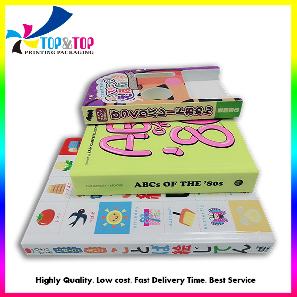 Factory Price Custom Children Coloring UV Coating Cartoon Picture Hard Board Book Printing in China