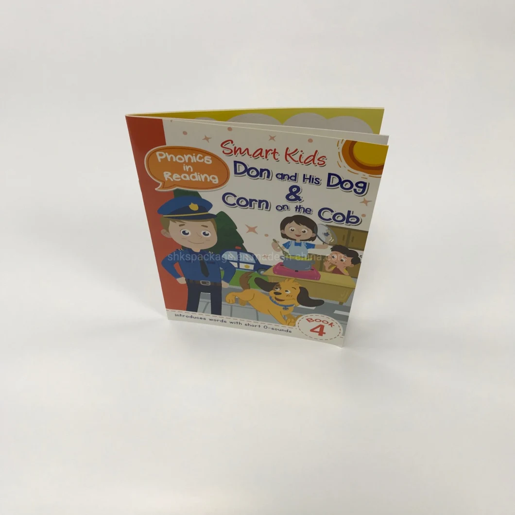 Professional Printing Service for Children Books 4c/4c Gloss Lamination Softcover