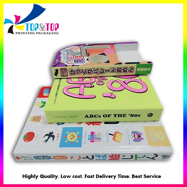 Eco-Friendly Custom Printed Children Cardboard Board Book Printing Manufacturer
