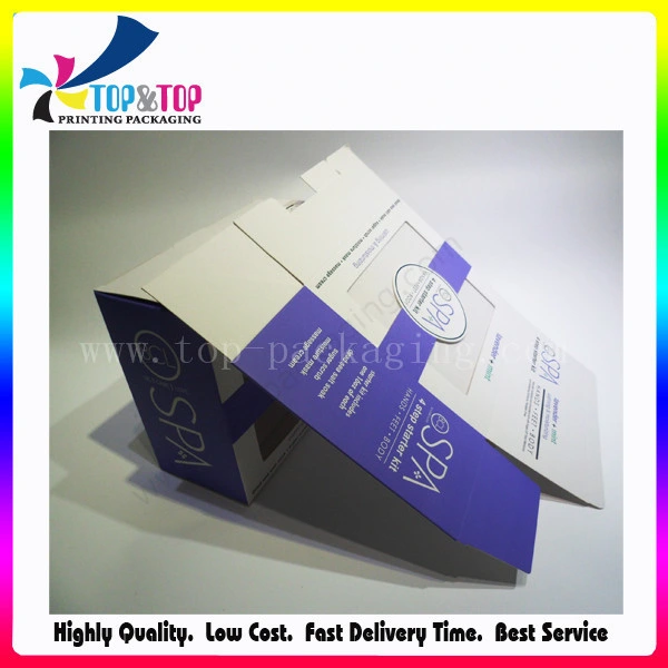 Cmyk Printing Cosmetic Box Paper Folding SPA Product Packaging