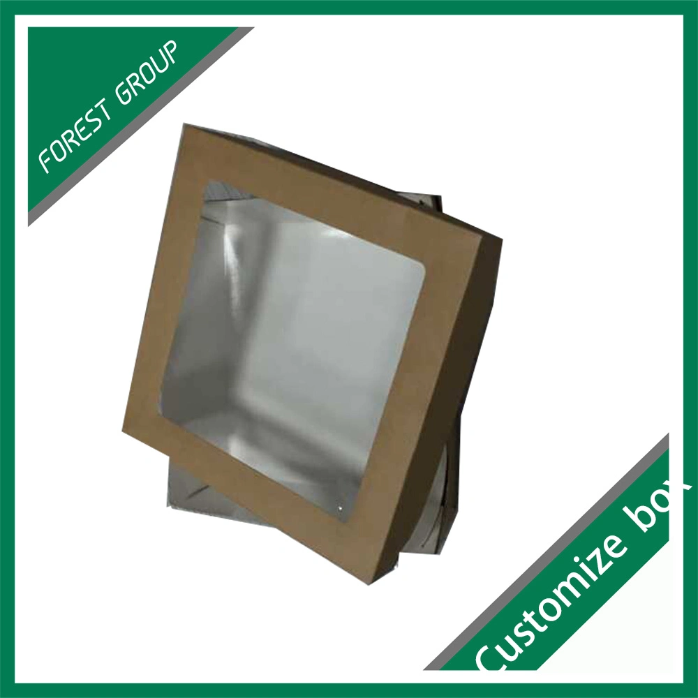 Cardboard Food Paper Box with Clear Window