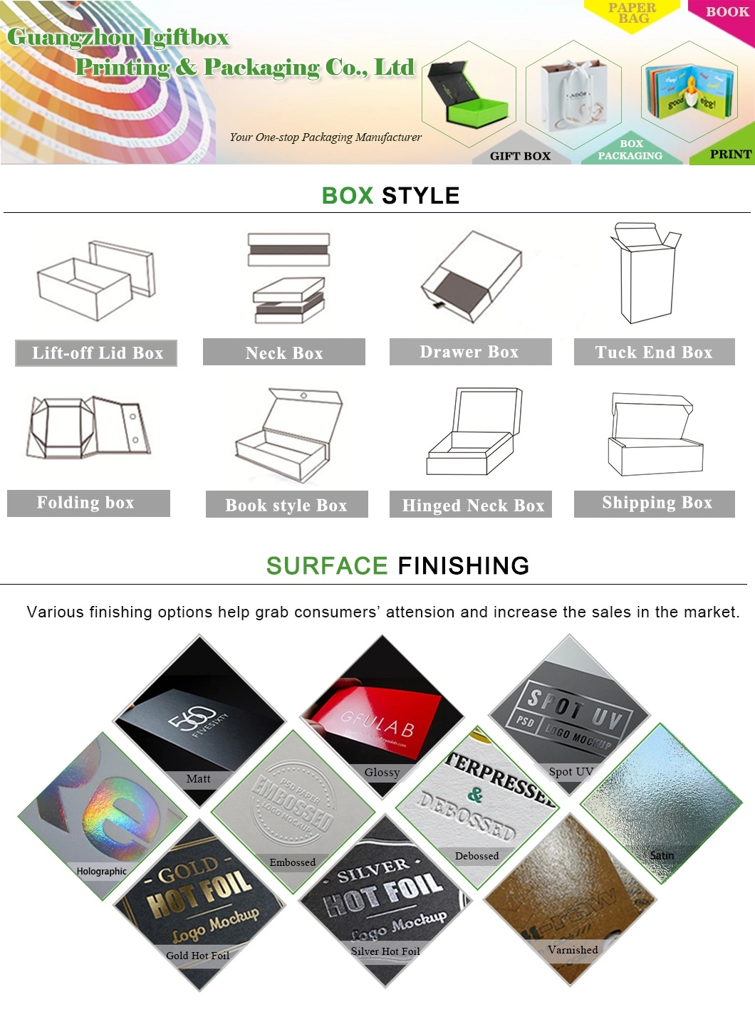 Custom Design Products Brochure Pamphlet Booklet Printing Paper Brochure