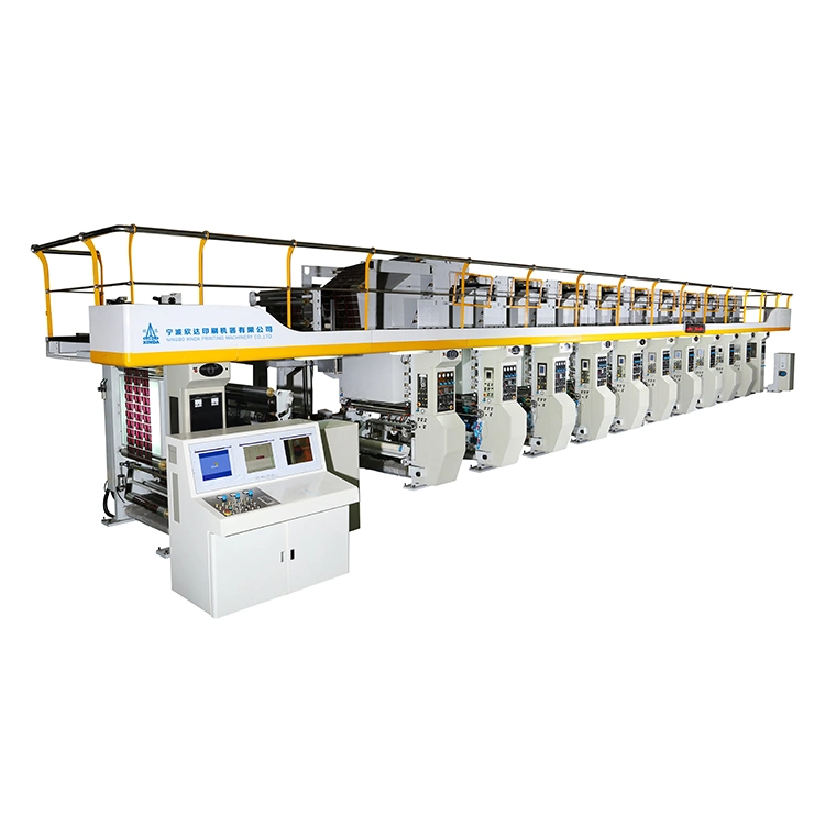 Gravure Press Plastic Cheap Magazine Printing Press Machine