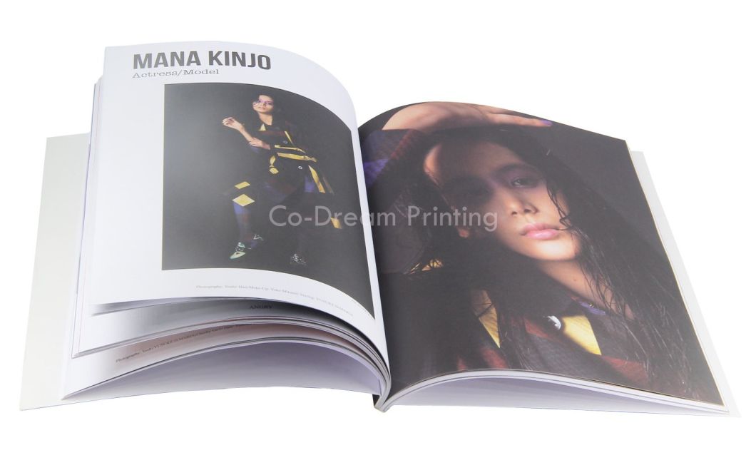 Professional Perfect Bound Magazine Printing Book Printing