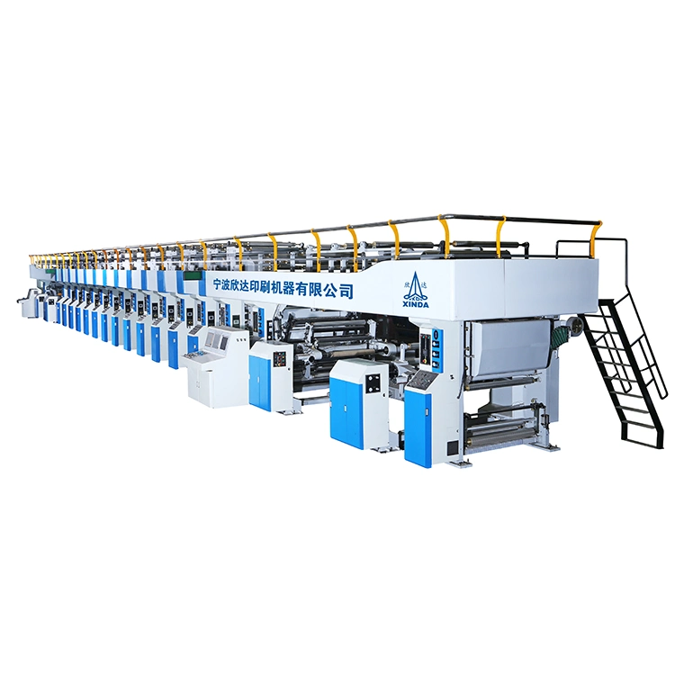 Gravure Press Plastic Cheap Magazine Printing Press Machine