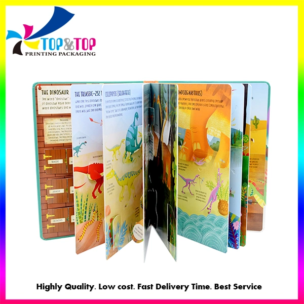 Cheap Wholesale Custom Children Story Book Board Book Lift The Flap Book Printing