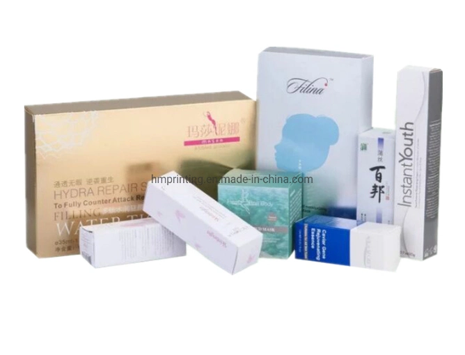 Custom Printed Luxury Chipboard Box Cosmetic Box Packaging with Logo Printing