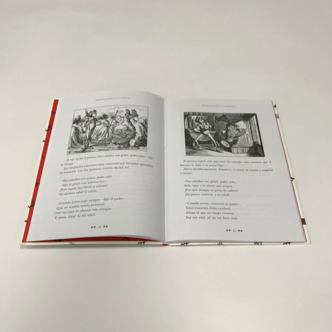 High Quality 4/4c Hardcover Book Printing Service